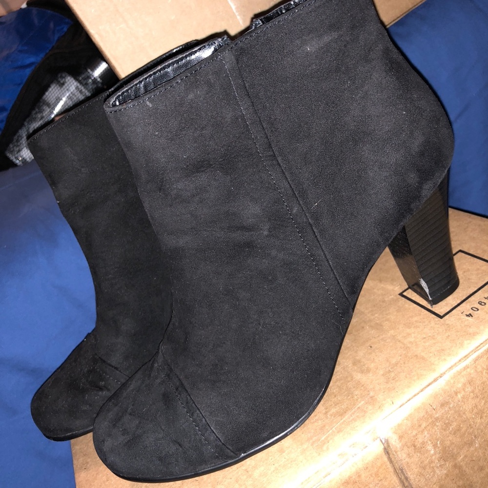 Black booties